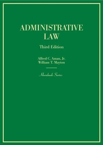 West Academic Administrative Law (Hornbook) Treatise