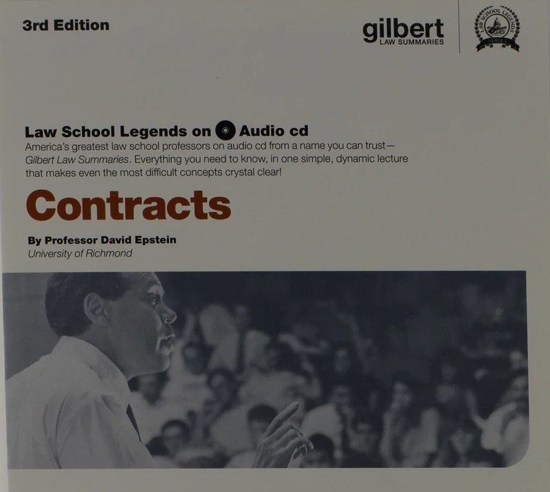 Law School Legends Audio on Contracts (Law School Legends Audio Series) - Image 1