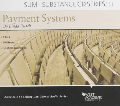 Sum and Substance Audio on Payment Systems