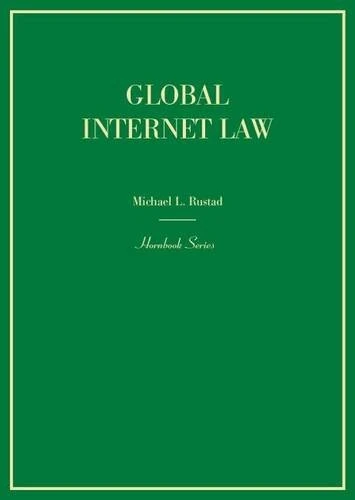 Global Internet Law (Hornbook)