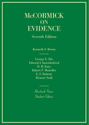 McCormick on Evidence (Hornbook) - Image 1