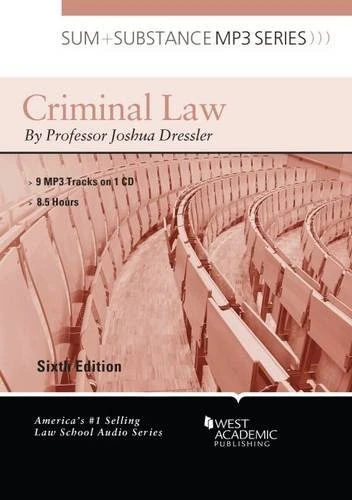Sum and Substance Audio on Criminal Law