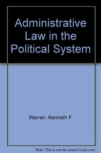 Administrative Law in the Political System