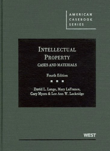 Intellectual Property (American Casebook Series)