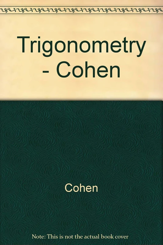 Trigonometry - Cohen