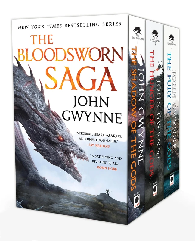 The Bloodsworn Saga Boxed Set: The Shadow of the Gods, the Hunger of the Gods, the Fury of the Gods: 1-3