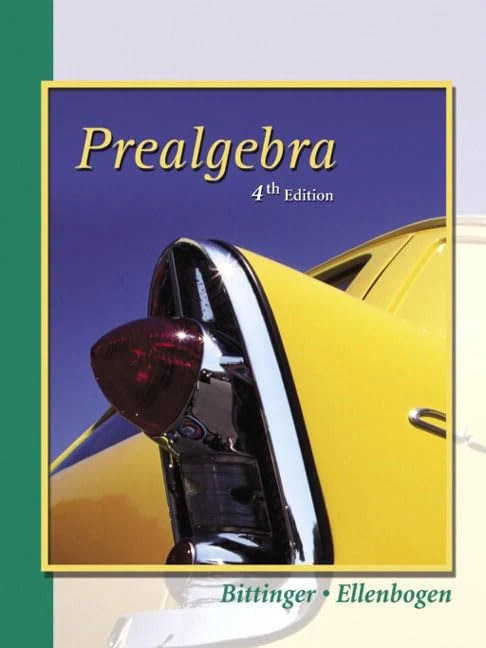 Prealgebra (Hardcover Edition)