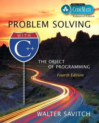 Problem Solving with C++: The Object of Programming, CodeMate Enhanced Edition: United States Edition