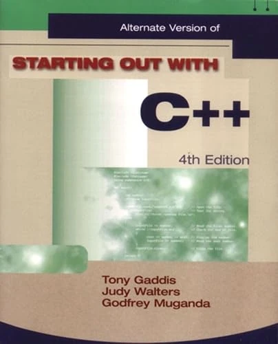 Starting Out with C++ Alternate Package