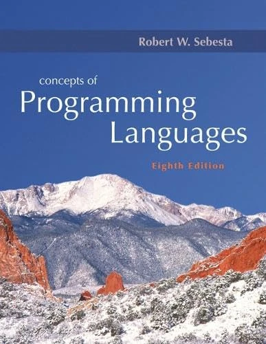 Concepts of Programming Languages: United States Edition