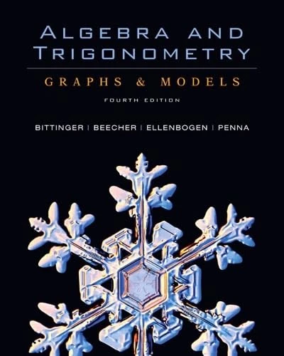 Algebra and Trigonometry: Graphs & Models and Graphing Calculator Manual Package