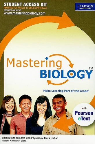 MasteringBiology with Pearson eText Student Access Code Card for Biology: Life of Earth with Physiology