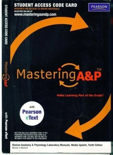 MasteringA&P with Pearson eText Student Access Kit for Human Anatomy & Physiology