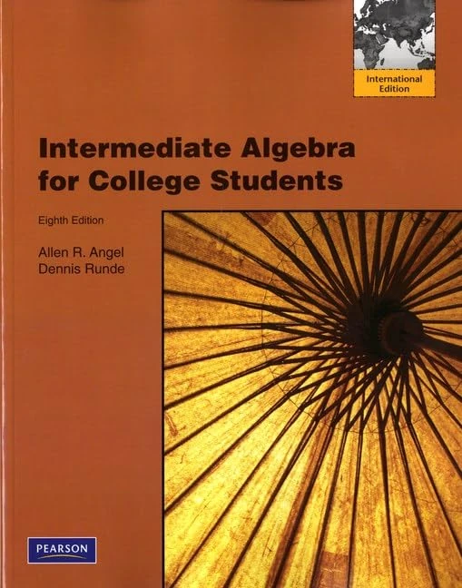 Intermediate Algebra for College Students: International Edition