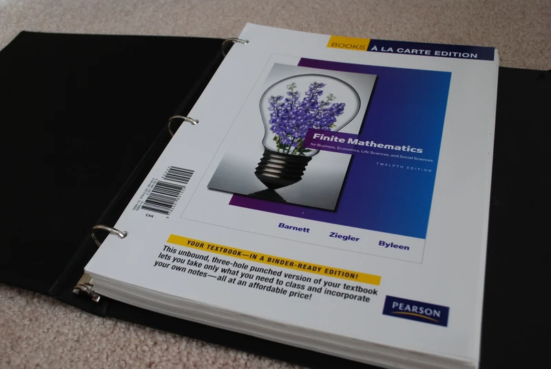 Pearson Finite Mathematics for Business and Social Sciences