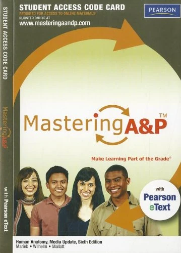 MasteringA&P with Pearson eText -- Standalone Access Card -- for Human Anatomy, Media Update - Image 1