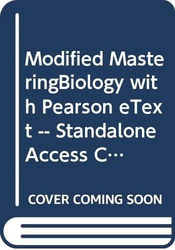 Modified MasteringBiology with Pearson eText -- Standalone Access Card -- for Biology: A Guide to the Natural World
