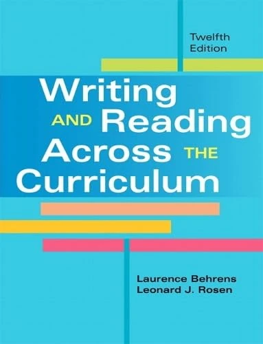 Writing and Reading Across the Curriculum Plus WritingLab with eText -- Access Card Package