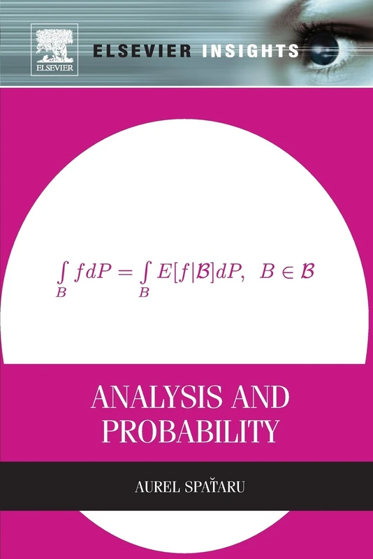 Analysis and Probability by Elsevier - Mathematics Textbook