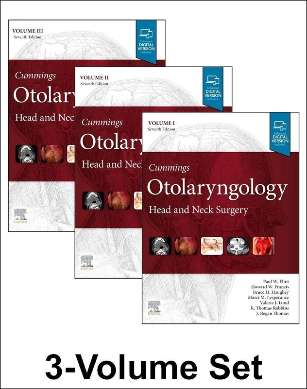 Cummings Otolaryngology: Head and Neck Surgery, 3-Volume Set