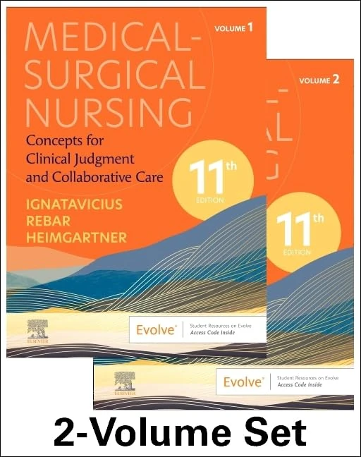 Medical-Surgical Nursing: Concepts for Clinical Judgment and Collaborative Care , 2-Volume Set: 1-2 (Evolve: Student Resources)