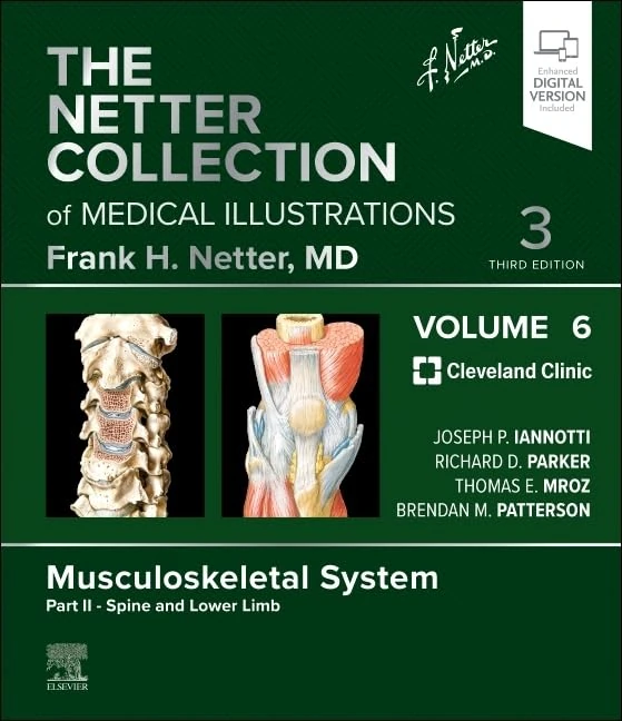 The Netter Collection of Medical Illustrations: Musculoskeletal System, Volume 6, Part II - Spine and Lower Limb (Netter Green Book Collection)