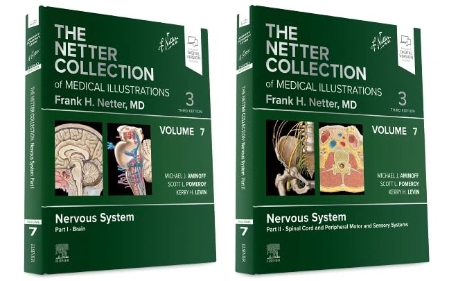 The Netter Collection of Medical Illustrations: Nervous System Package: 2-Book Set (Netter Green Book Collection)