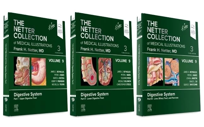 Elsevier Netter Collection: Digestive System Package Books