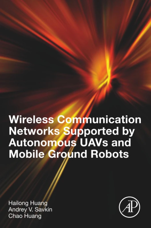 Wireless Communication Networks Supported by Autonomous UAVs and Mobile Ground Robots