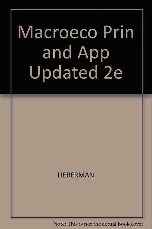 Macroeco Prin and App Updated 2e