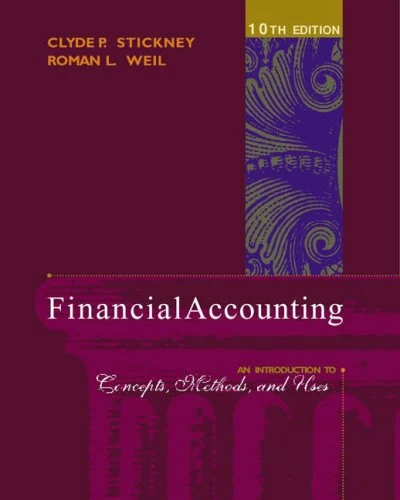 Financial Accounting: An Introduction to Concepts, Methods and Uses