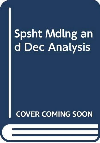 Spsht Mdlng and Dec Analysis