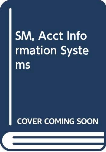 SM, Acct Information Systems