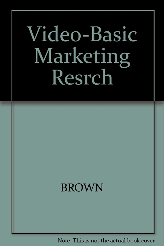Video-Basic Marketing Resrch