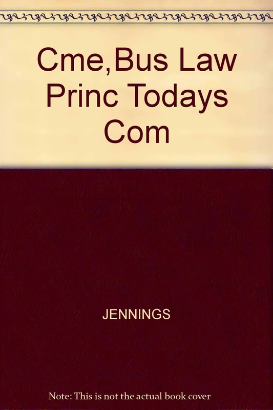 Cme,Bus Law Princ Todays Com