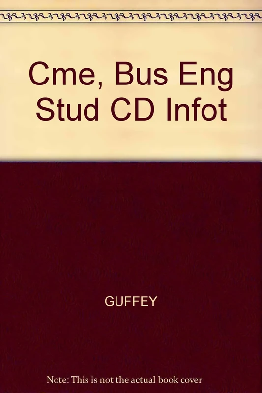 Cme, Bus Eng Stud CD Infot