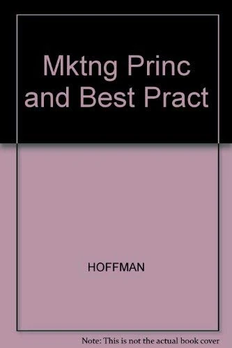 Mktng Princ and Best Pract