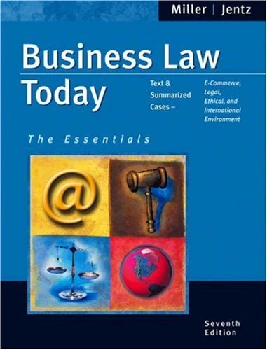 Text Business Law Today Information