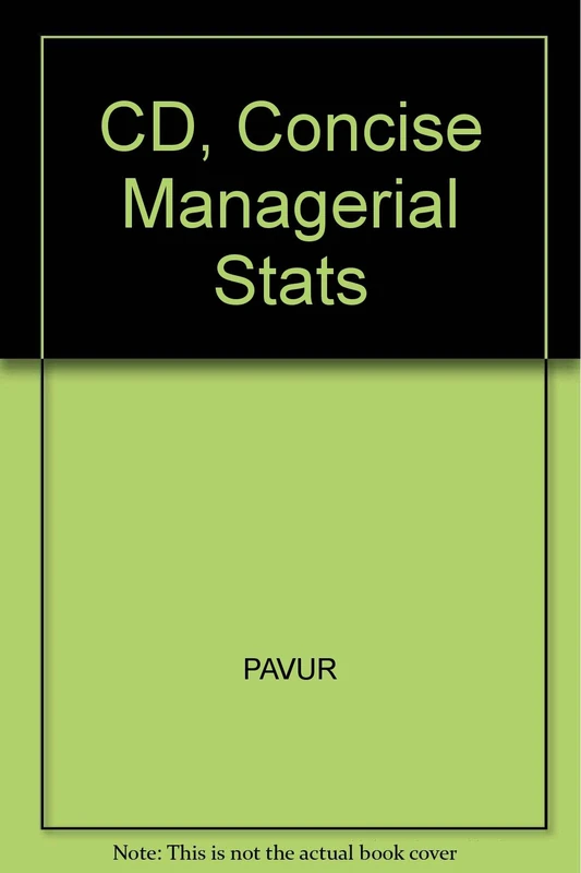 CD, Concise Managerial Stats