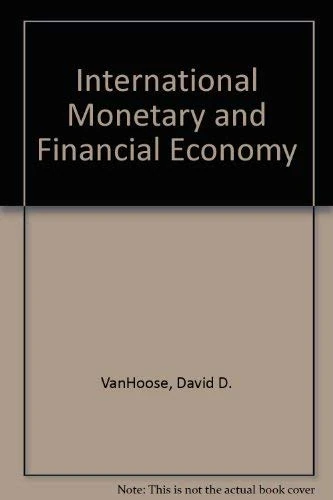 International Monetary and Financial Economy