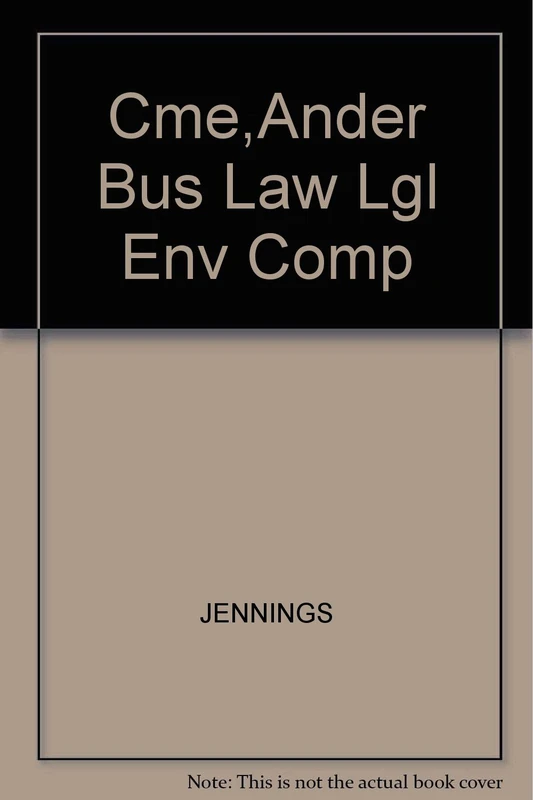 Cme,Ander Bus Law Lgl Env Comp