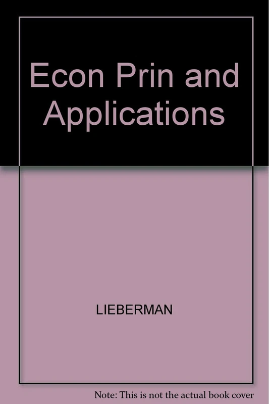 Econ Prin and Applications
