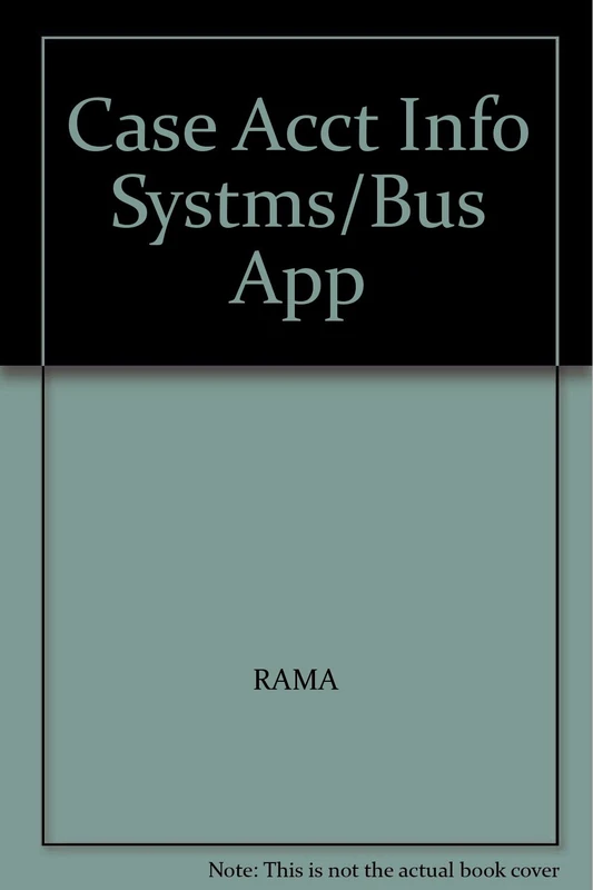Case Acct Info Systms/Bus App