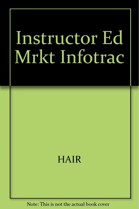 Instructor Ed Mrkt Infotrac