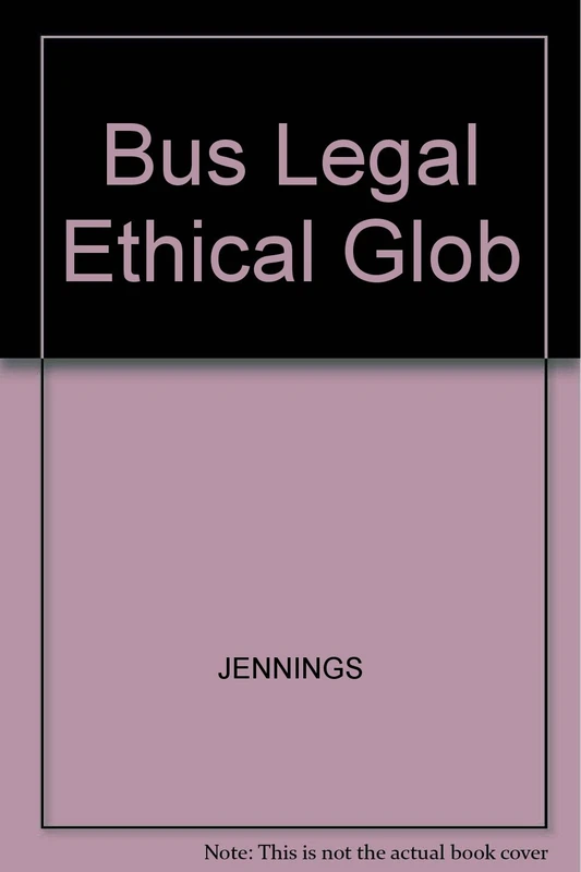 Bus Legal Ethical Glob