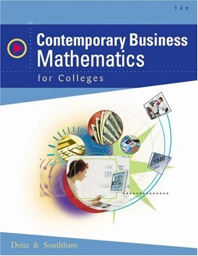Contemporary Business Mathematics for Colleges (with CD-ROM)