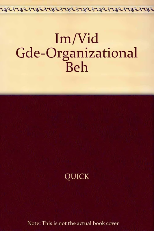 Im/Vid Gde-Organizational Beh