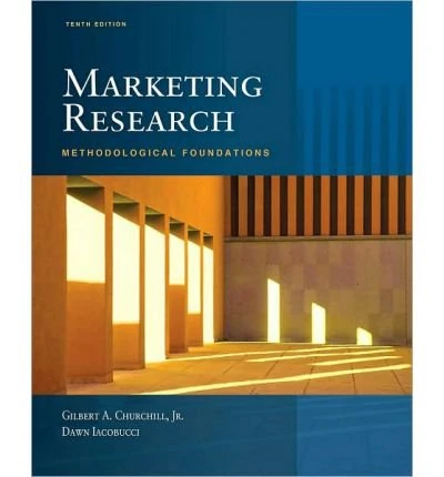 Marketing Research: Methodological Foundations