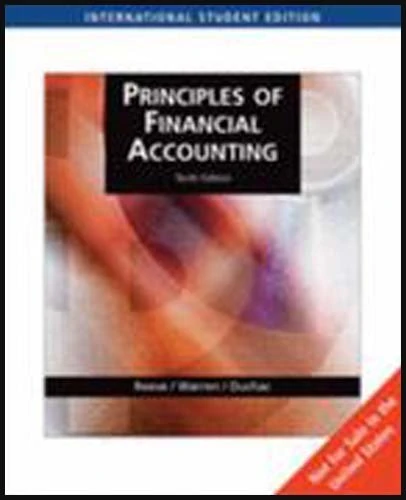 Principles of Financial Accounting (AISE)
