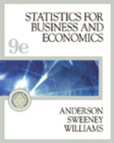 Statistics for Business and Economics: With Student CD ROM, Ipod Key Term and Infotrac